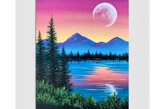 All Ages Paint Nite: Peaceful Pine Lake